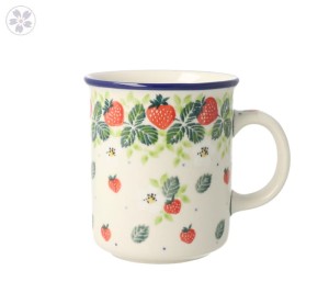 Mug V 0,3 L K236dek2709X Bolesławiec Pottery