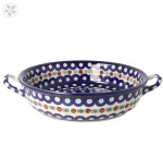 Rondel Ø 23 cm Ceramika Artystyczna Bolesławiec C39 dek70X