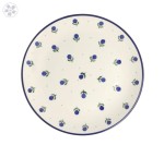 Talerz Ceramika Artystyczna Bolesławiec płaski obiadowy Ø 24 cm T266 dek135X