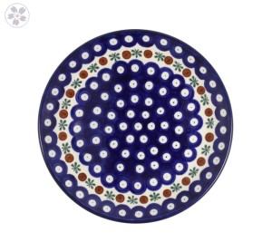 Plate ø 20 cm T086dek70X Bolesławiec Pottery