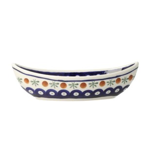 Półmisek do zapiekania 19,5x25,5 cm Bolesławiec GU370DEK1208