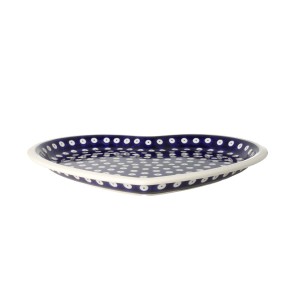 Talerz serce 27,4 X 25,0 CM Bolesławiec GU1254DEK42
