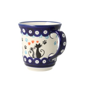 Kubek tulipan Ceramika Bolesławiec V 0,3 L gu1193 dek1378A