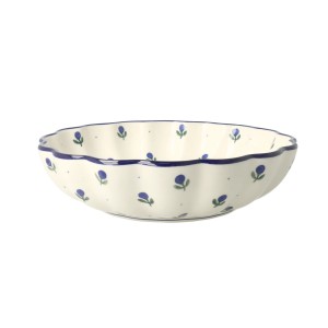 Miska falbanka Ø 19,5 cm Ceramika Artystyczna Bolesławiec M248 dek135X
