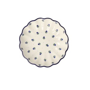 Miska falbanka Ø 19,5 cm Ceramika Artystyczna Bolesławiec M248 dek135X