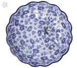 Miska falbanka Ø 24,5 cm Ceramika Artystyczna Bolesławiec M248 dek2999X