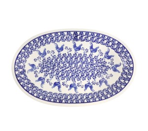 Półmisek dł. 35,4 cm Bolesławiec GU1265DEK1149