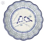 Miska falbanka Ø 24,5 cm Ceramika Artystyczna Bolesławiec M248 dekU4830