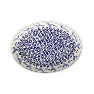 Półmisek do zapiekania 22,0 x 31,0 cm Bolesławiec GU350DEK1149