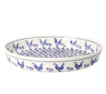 Półmisek do zapiekania 22,0 x 31,0 cm Bolesławiec GU350DEK1149