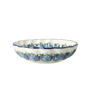 Miska falbanka Ø 19,5 cm Ceramika Artystyczna Bolesławiec M248 dek2839X