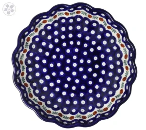 Miska falbanka Ø 19,5 cm Ceramika Artystyczna Bolesławiec M248 dek70X