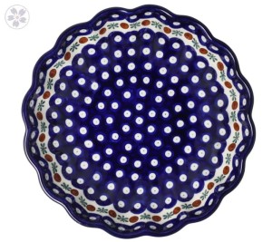 Miska falbanka Ø 24,5 cm Ceramika Artystyczna Bolesławiec M248 dek70X