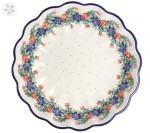 Miska falbanka Ø 24,5 cm Ceramika Artystyczna Bolesławiec M248 dek1535X