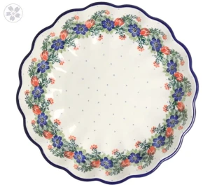 Miska falbanka Ø 19,5 cm Ceramika Artystyczna Bolesławiec M248 dek1535X