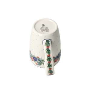 Kubek duży V 0,65 L Ceramika Artystyczna Bolesławiec D60 XL dek1535X