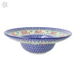 Talerz do makaronu 25cm h7,8cm Ceramika Artystyczna Bolesławiec D86 dekU4475