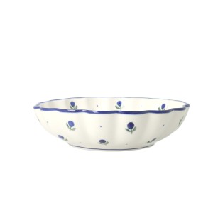 Miska falbanka Ø 19,5 cm Ceramika Artystyczna Bolesławiec M249 dek135X
