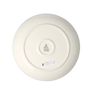 Talerz Ceramika Artystyczna Bolesławiec płaski obiadowy Ø 24 cm T266 dek2812X