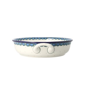 Rondel Ceramika Artystyczna Bolesławiec 23 cm C39 dek2127X