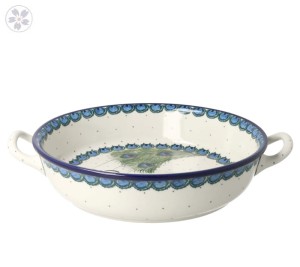 Rondel Ceramika Artystyczna Bolesławiec 23 cm C39 dek2127X
