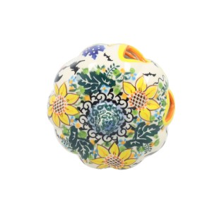 Lampion dynia Halloween wys. 10,5 cm Czarownica Galia