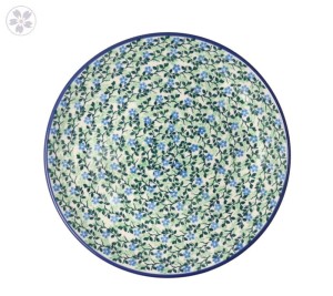 Talerz Ceramika Artystyczna Bolesławiec płaski obiadowy Ø 24 cm T266 dek2349X