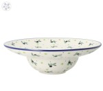 Talerz do makaronu 25cm h7,8cm Ceramika Artystyczna Bolesławiec D86 dek2414X