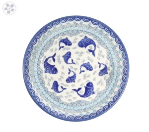 Talerz śniadaniowy Ø 20 cm Ceramika Artystyczna Bolesławiec T086 dek2372X
