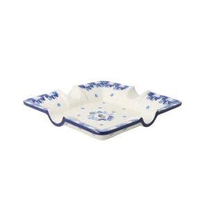 Popielnica 17 cm x 17 cm Ceramika Artystyczna Bolesławiec 175 dek2222X