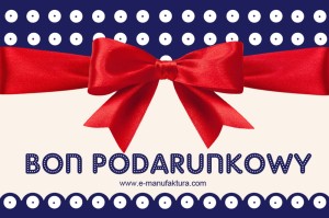 Voucher/bon podarunkowy (elektroniczny lub papierowy) o wartości 50 PLN Ceramika Bolesławiec