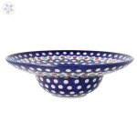 Talerz do makaronu 25cm h7,8cm Ceramika Artystyczna Bolesławiec D86 dek70X