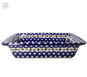 Półmisek zapiekanka Ceramika Artystyczna Bolesławiec 855 dek70X