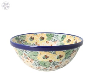 Bowl V 0,65 L M058dekU4742 Bolesławiec Pottery