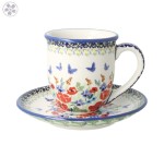 Filiżanka i spodek cappuccino V 0,22 L F104 JZ71 Manufaktura w Bolesławcu