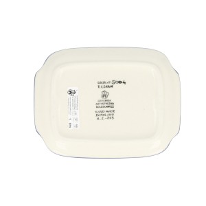 Maselnica Ceramika Artystyczna Bolesławiec kostka masła M295 dekU5004