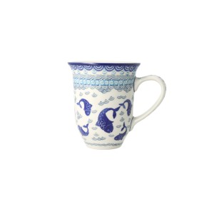 Kubek Latte V 0,45 L Ceramika Artystyczna Bolesławiec K826 dek2372X