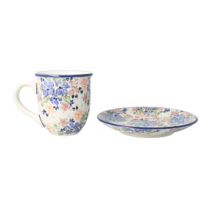 Filiżanka i spodek cappuccino V 0,22 L F104 JZ78 Manufaktura w Bolesławcu