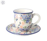 Filiżanka i spodek cappuccino V 0,22 L F104 JZ78 Manufaktura w Bolesławcu