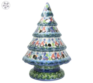 Lampion choinka wys. 23 cm Skrzaty Galia