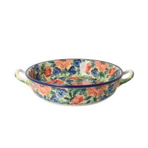 Rondel Ø 23 cm Ceramika Artystyczna Bolesławiec C39 dekU4704