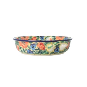 Rondel Ø 23 cm Ceramika Artystyczna Bolesławiec C39 dekU4704