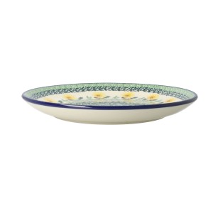 Talerz Ceramika Artystyczna Bolesławiec płaski obiadowy Ø 24 cm T266 dek2638X