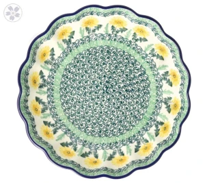 Miska falbanka Ø 24,5 cm Ceramika Artystyczna Bolesławiec M248 dek2638X