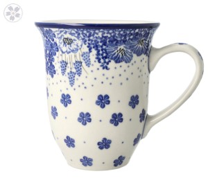 Kubek  Latte V 0,45 L Ceramika Artystyczna Bolesławiec K826 dek1975X
