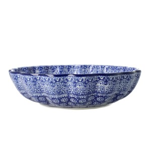 Miska falbanka Ø 24,5 cm Ceramika Artystyczna Bolesławiec M248 dek884X