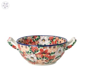Miska fondue Ceramika Artystyczna Bolesławiec C61 dekU5004