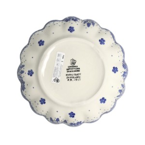 Miska falbanka Ø 19,5 cm Ceramika Artystyczna Bolesławiec M249 dek1975X