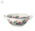 Miska fondue Ceramika Artystyczna Bolesławiec C61 dek1535X