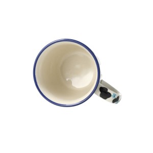 Kubek klasyczny Ceramika Bolesławiec h 9,7 cm V 0,35 L GU1105 DEK1399A